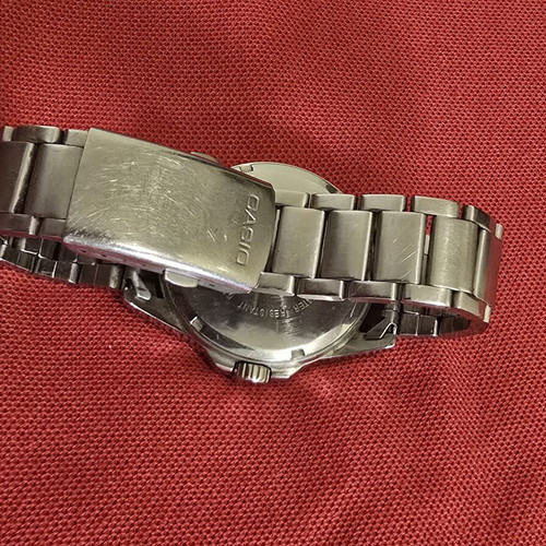 Casio wristwatch, silver, men's