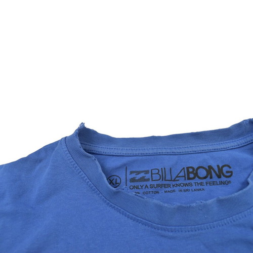 Billabong T-shirt used, size XL, blue