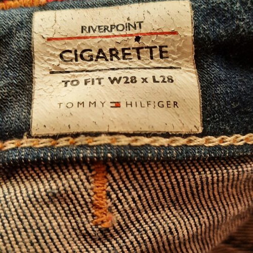 Tommy Hilfiger cigarette jeans blue size W28 like new