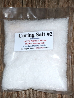 Curing salt #2 new 1kg for meat curing and smoking