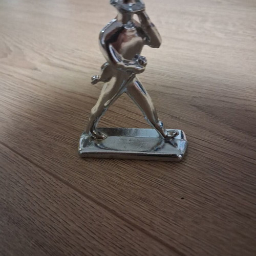 Johnny Walker metal statue like new