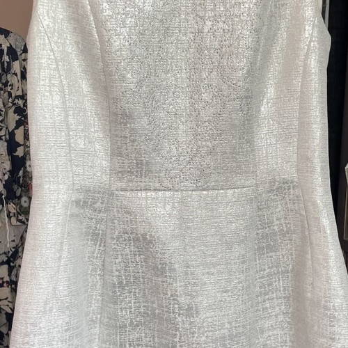 H&M elegant silver dress new, size M