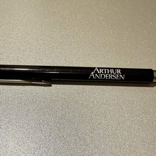 Arthur Andersen collectible pen used, Parker