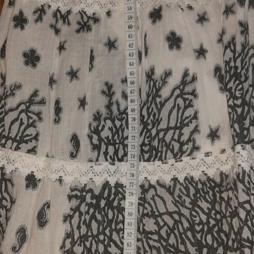Midi dress new, black and white with inner lining