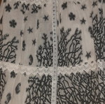 Midi dress new, black and white with inner lining