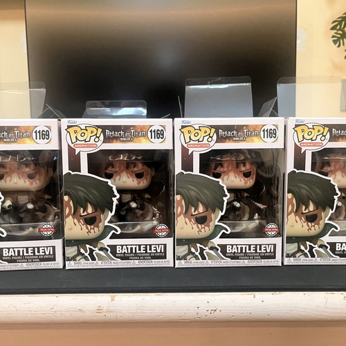 Funko Pop! Attack on Titan Battle Levi #1169 vinyl figure