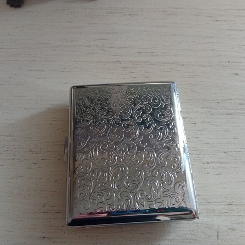 Art Nouveau tobacco case like new with floral design