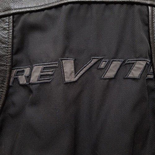 Rev'it leather motorcycle jacket size L refurbished