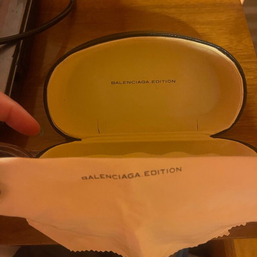 Balenciaga sunglasses new, white
