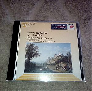 Mozart, Symphonies. Sony Essential Classics.