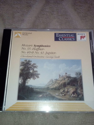 Mozart Symphonies Sony Essential Classics CD like new, classical