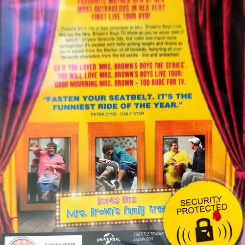 Mrs. Brown's Boys DVD comedy series like new, 2 discs with English subtitles