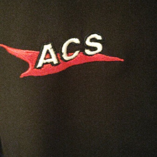 ACS jacket XL like new, black soft shell