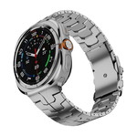 Techsuit Watchband (W063) για Samsung Galaxy Watch Ultra 47mm και Watch Ultra 2, καινούργιο ασημί