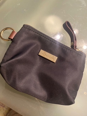Πορτοφολάκι και κλειδοθήκη Harrods σαν καινούργιο, μαύρο και χρυσαφί