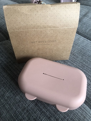 Επώνυμη θήκη για μωρομάντηλα από σιλικόνη καινούργια, free BPA