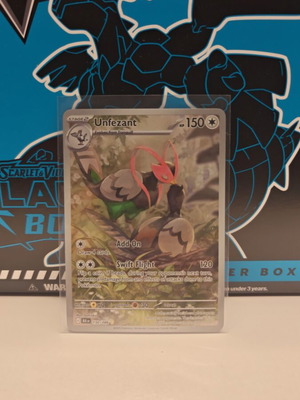 Pokemon card Unfezant 150/086 new
