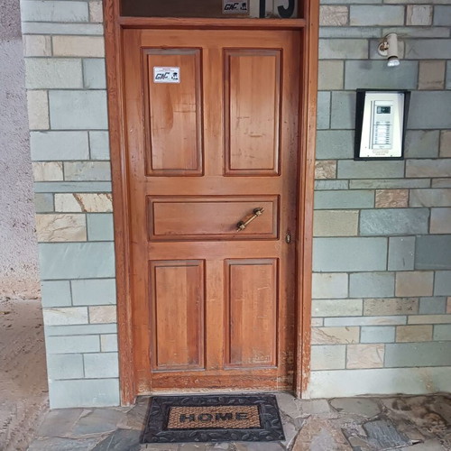 Wooden exterior door used with lock 210x95 cm