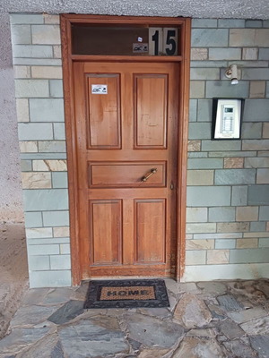 Wooden exterior door used with lock 210x95 cm