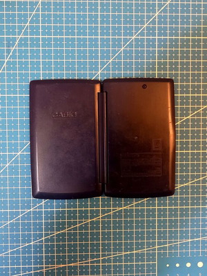 Casio HS-8VER calculator used with Euro Conversion function