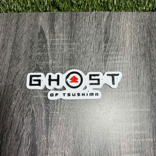 Ghost Of Tsushima decorative logo new 3D print