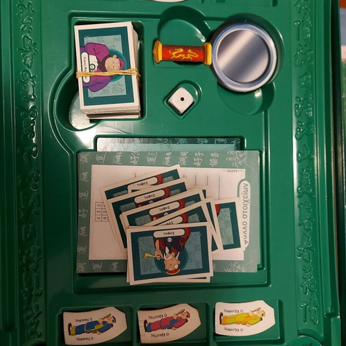 Mysteries in Peking board game used with missing parts