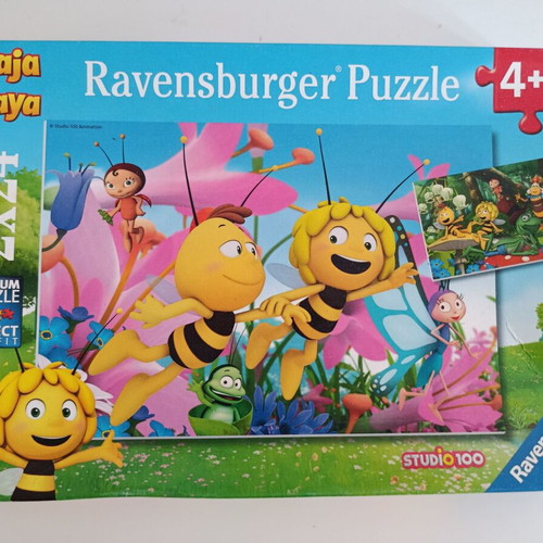 Maya The Bee Ravensburger Puzzle 2x24 pieces like new