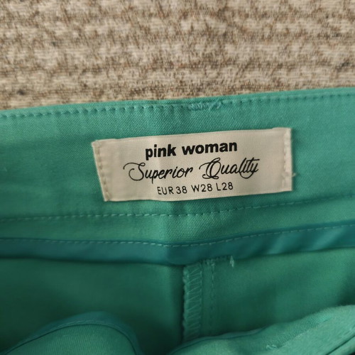 Pink Woman women's pants size 38 mint used like new