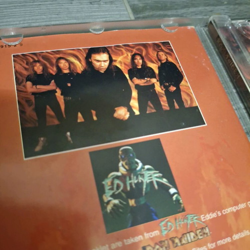Iron Maiden Virtual XI CD album 1998 like new, metal