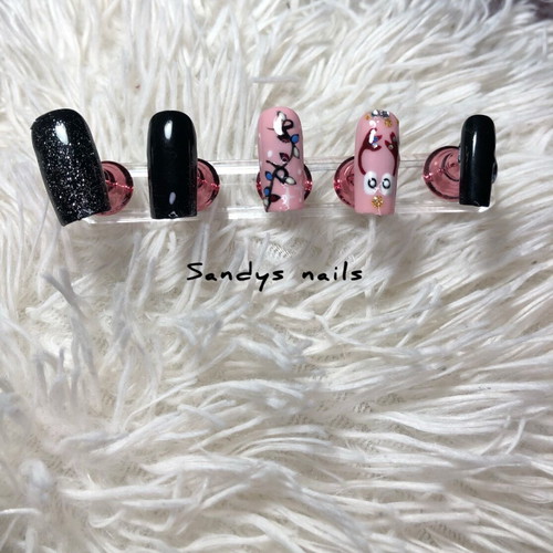 Christmas press on nails new, set of 10 pieces