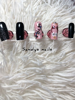 Christmas press on nails new, set of 10 pieces