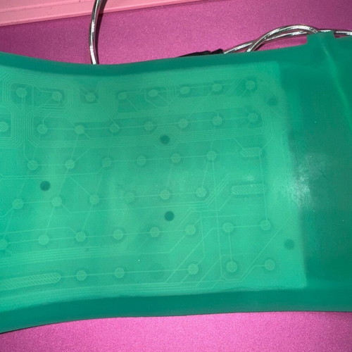 Silicone flexible keyboard with USB unused