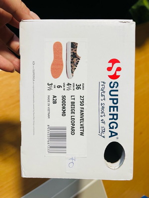 Superga Sneakers Leopard σαν καινούργιο, μέγεθος 36, πολύχρωμα αθλητικά