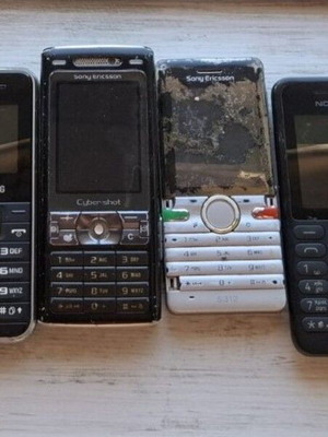Mobile phones used Samsung Sony Ericsson Nokia collection