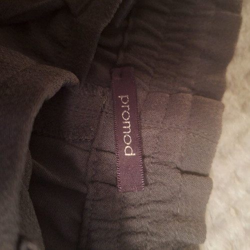 Women's gray paperbag pants like new, size XXL
