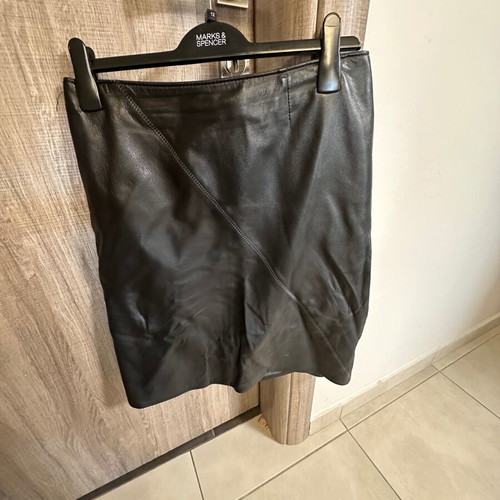 Leather skirt like new, size L / 40 / 12