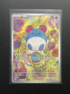 Pokemon Marill 232/217 Illustration Rare Ascended Heroes card near mint