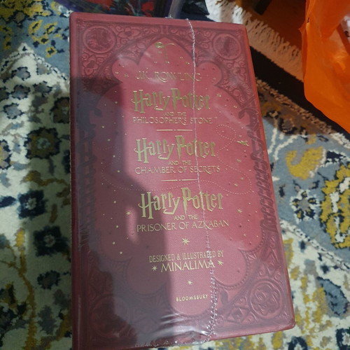 Harry Potter 3 Books MinaLima Edition sealed, new