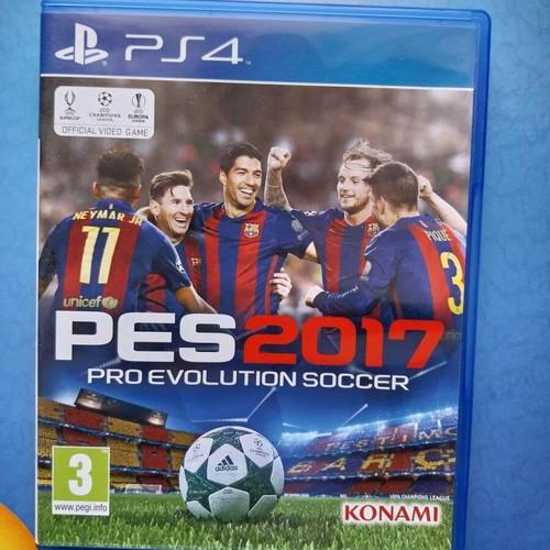 PES 2017 for PlayStation 4 like new