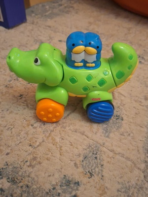 Παιδικό παιχνίδι ώθησης κροκόδειλος σαν καινούργιο