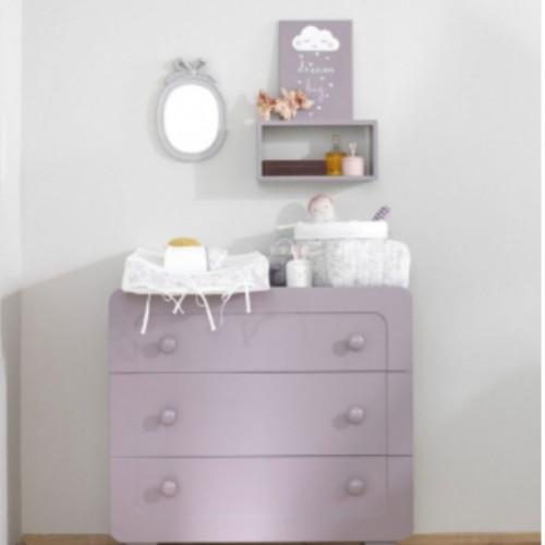 HRA Hippy Lilac Crib and Changing Table like new