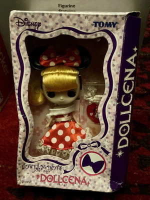Disney x Tomy Dollcena Lovely Dots collectible doll new in box