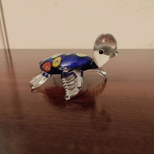 Table decorative turtle like new