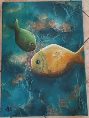 Painting 25x35 cm new