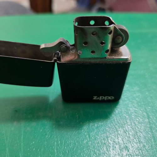 Vintage Zippo lighter, black