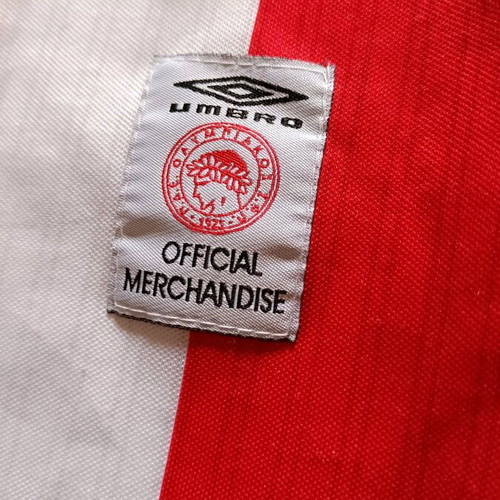 Olympiacos Anniversary Jersey 75 Years 2000 Like New, Authentic