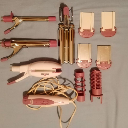 Hair Majestic 9 in 1 Hair Straightener with Accessories and Carrying Bag new