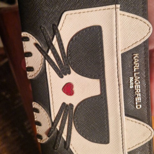 Karl Lagerfeld wallet like new, black