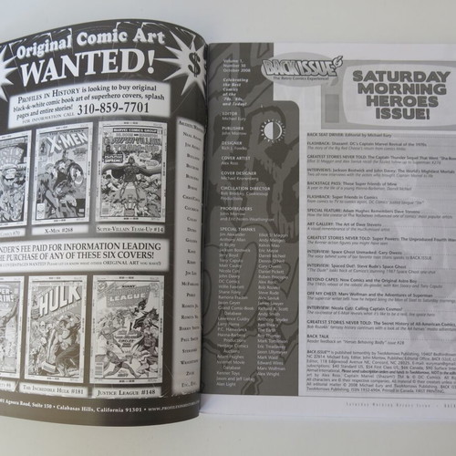 Back Issue Magazine #030 October 2008 new