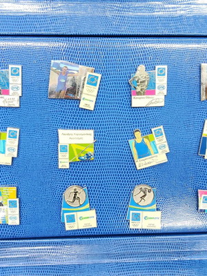 Olympic Games Athens 2004 pins new, set of 12 pieces